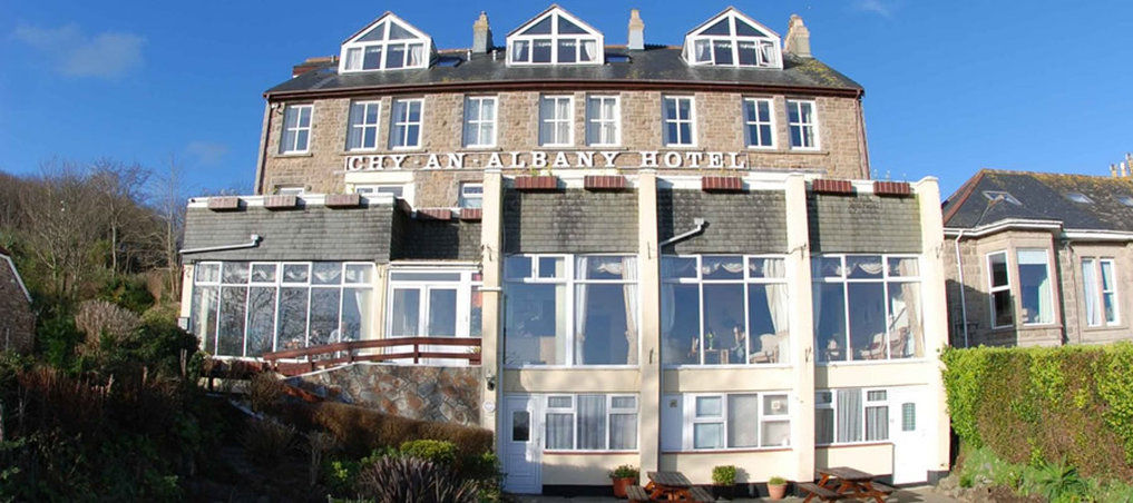 Chy-An-Albany Hotel St Ives Dış mekan fotoğraf